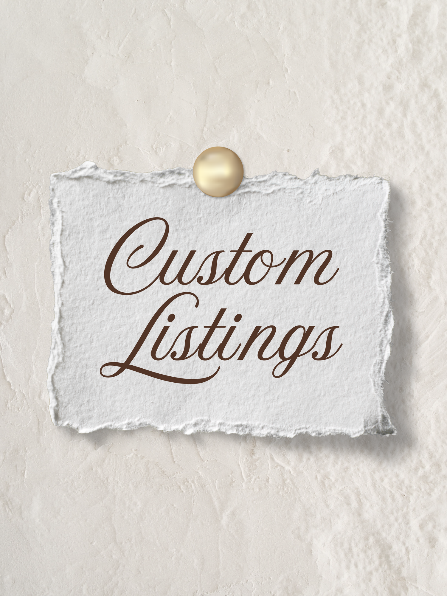 Custom Listings