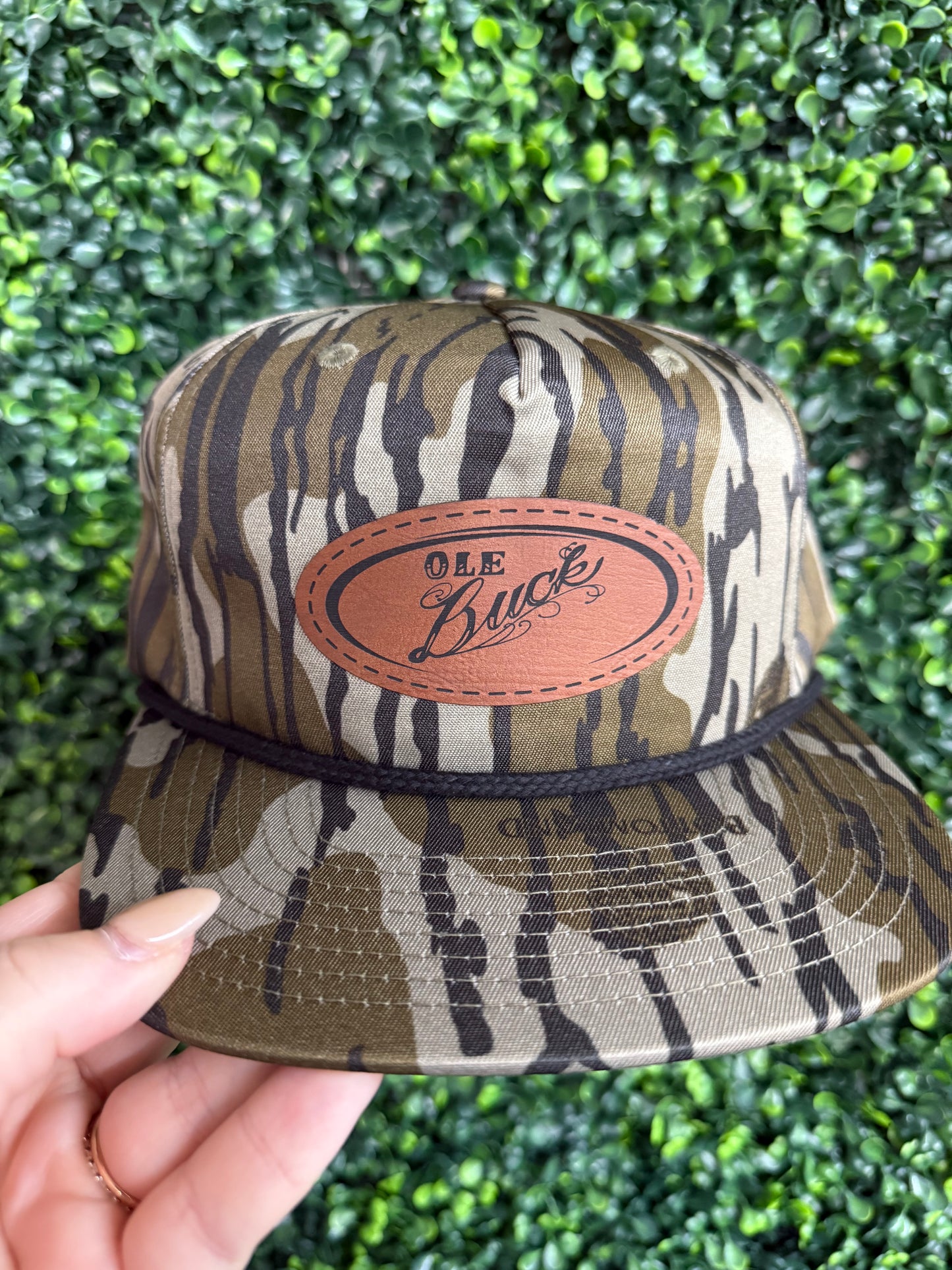 $20 Lost Hat- leather patch