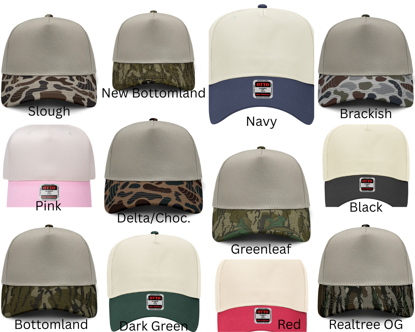 Canvas Bill Hats