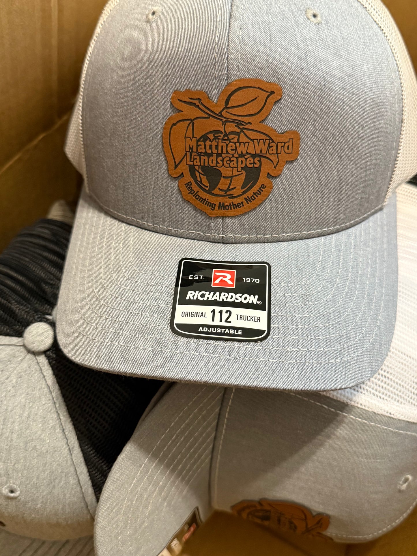 Richardson 112- Leather patch hat