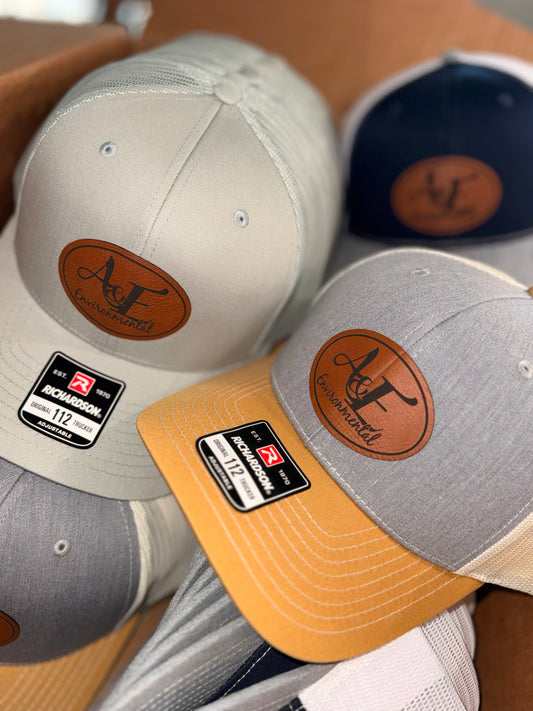 Richardson 112- Leather patch hat