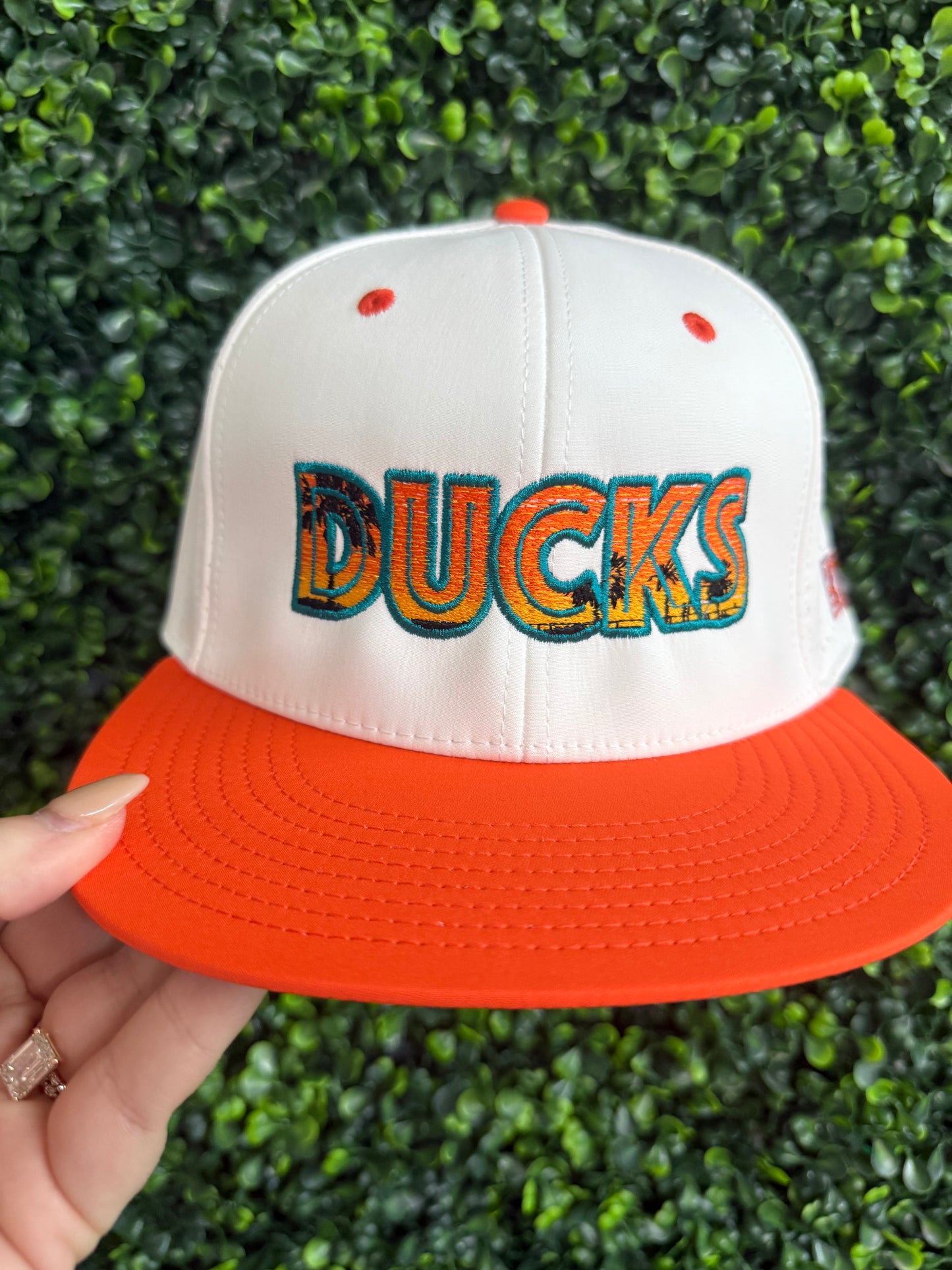 Embroidered Game Day Hat- Ducks