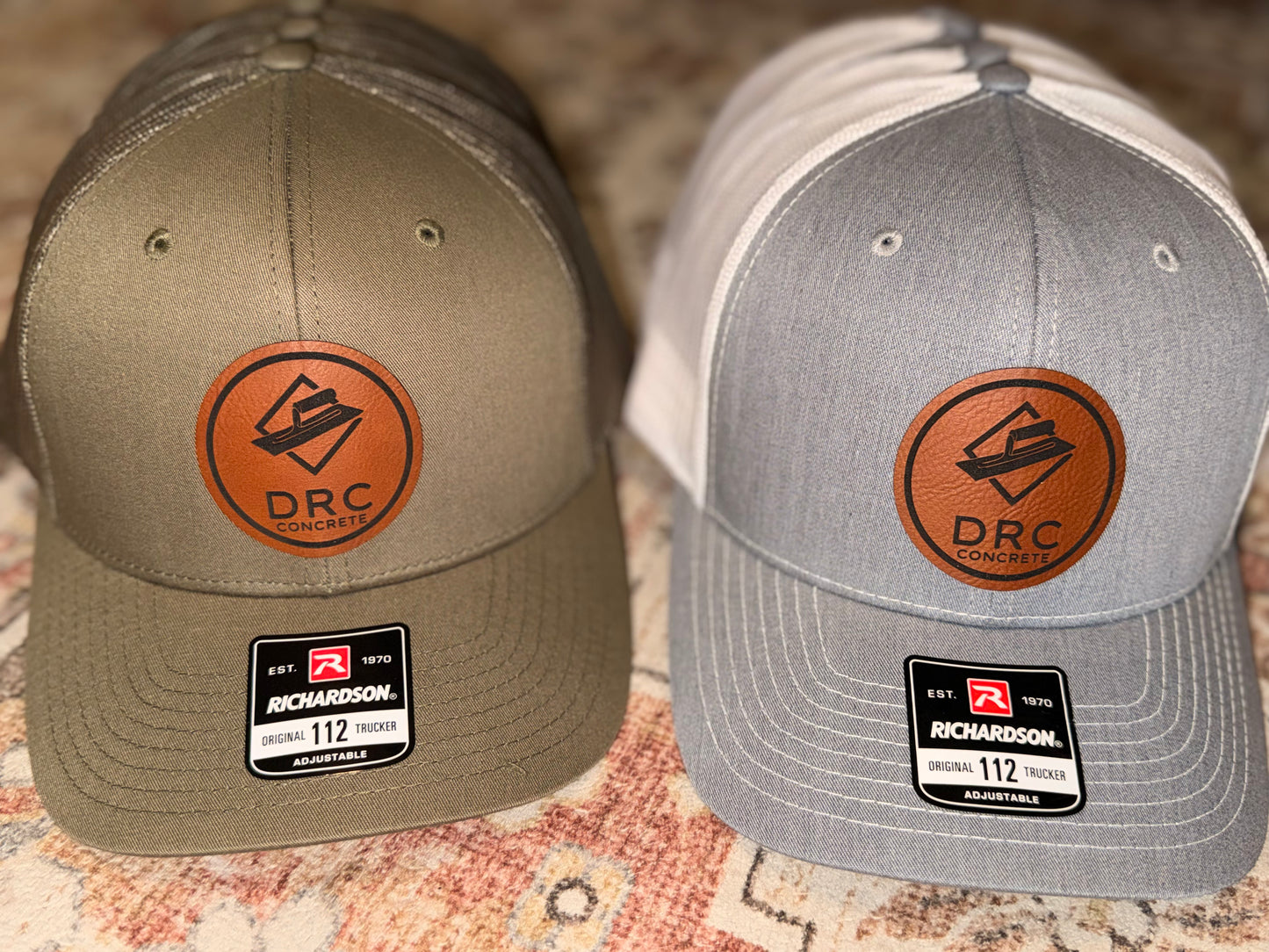 Richardson 112- Leather patch hat