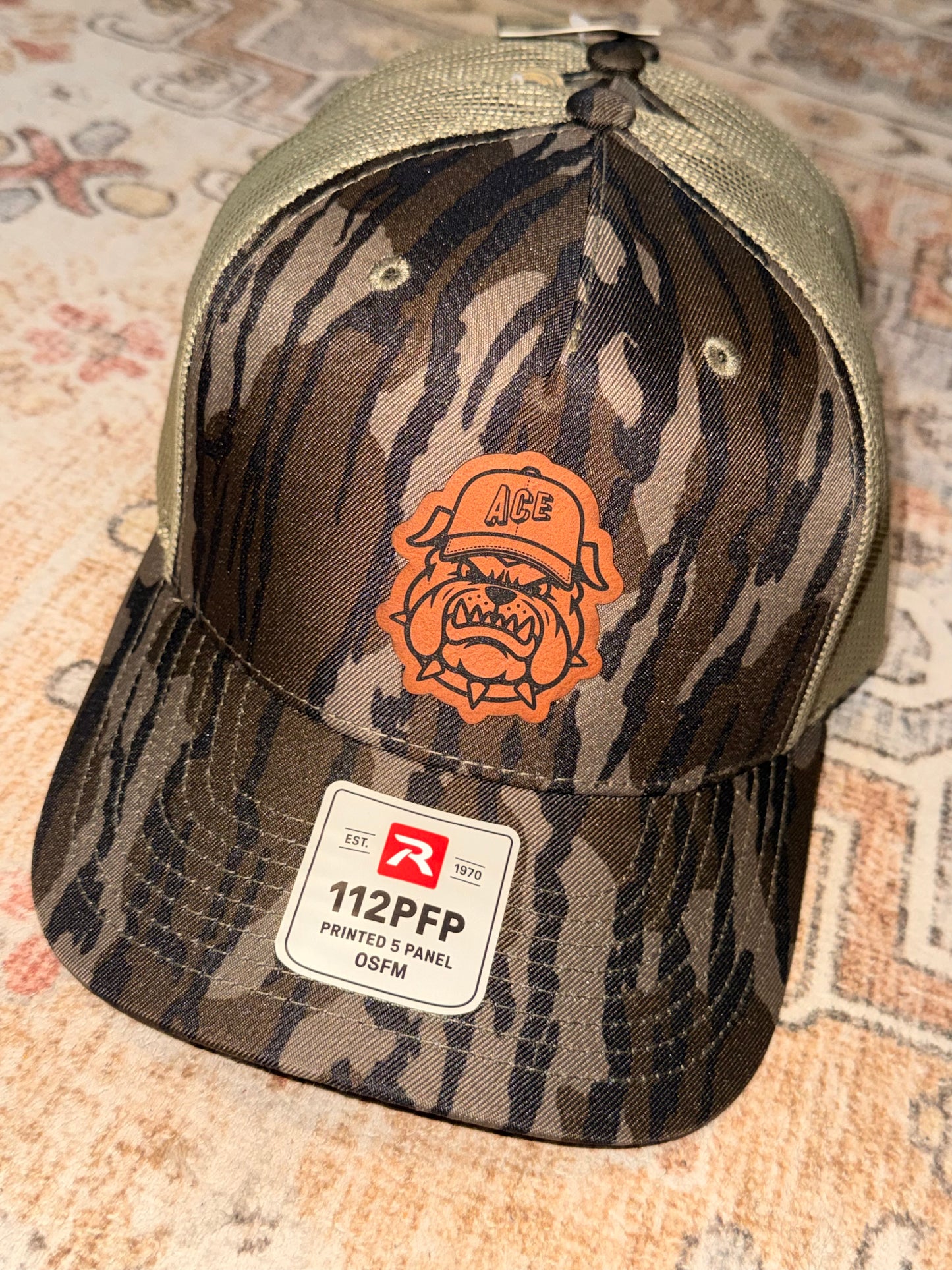 Richardson 112PFP- Leather patch hat