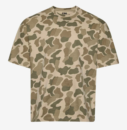 Camo short sleeve tee