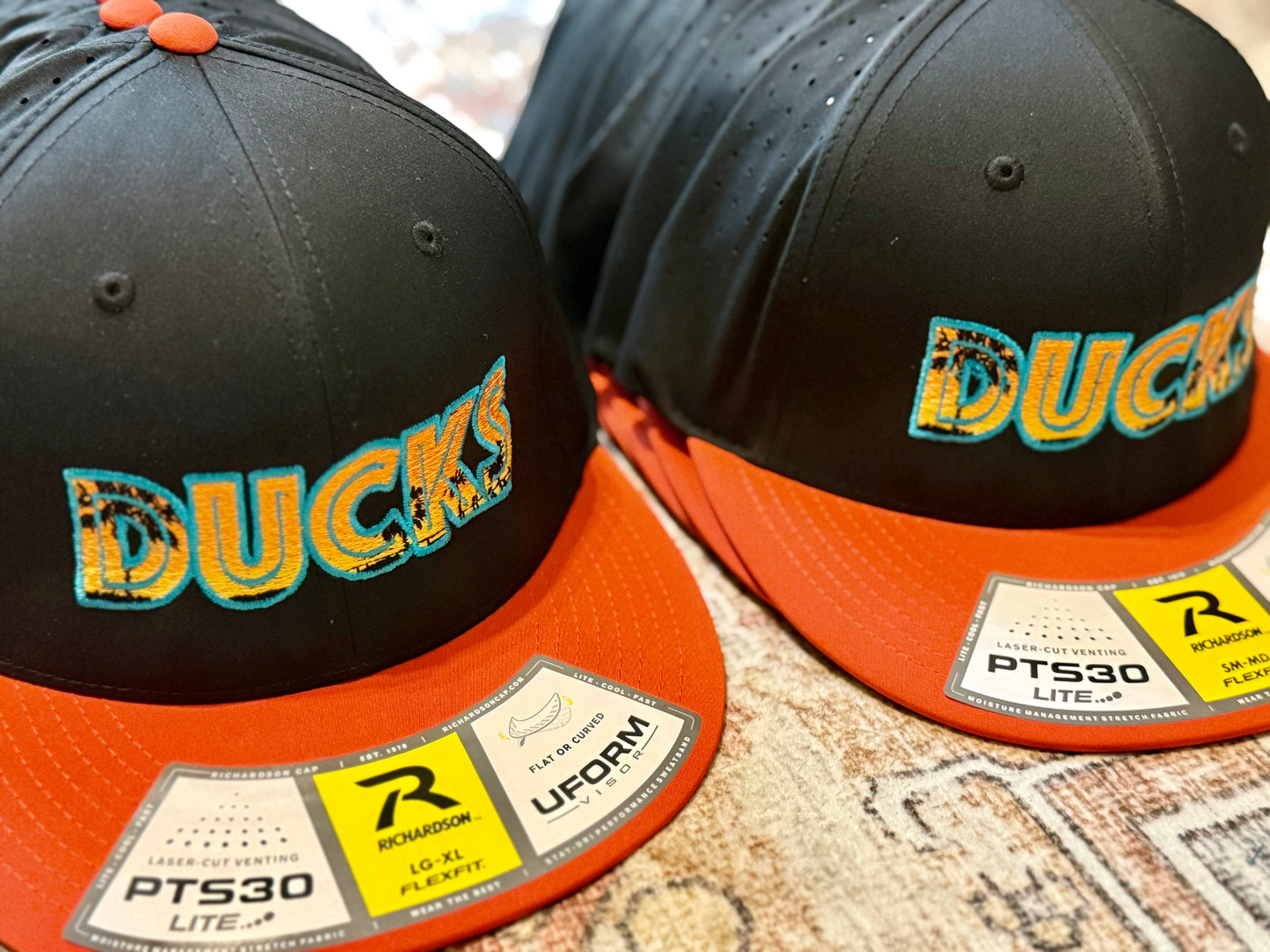 Embroidered Game Day Hat- Ducks