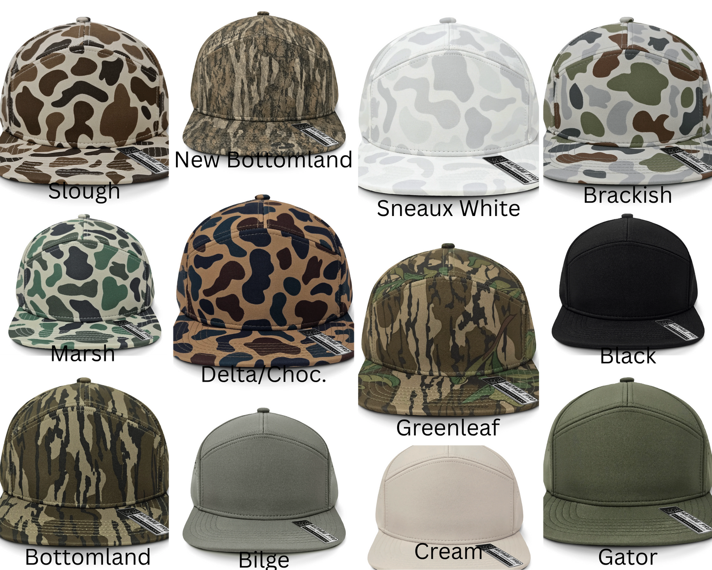 Performance 7 panel- Lost Hat Co. Hats